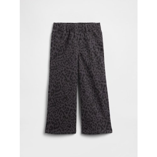 babyGap Pull-On Leopard Wide-Leg Jeans