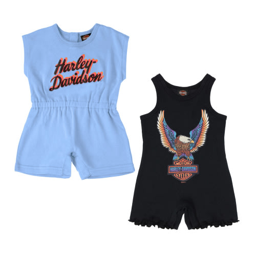 Infant Girls 2 Pack Rompers | Harley-Davidson USA