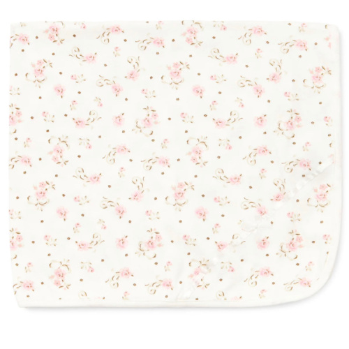 Vintage Rose Receiving Blanket