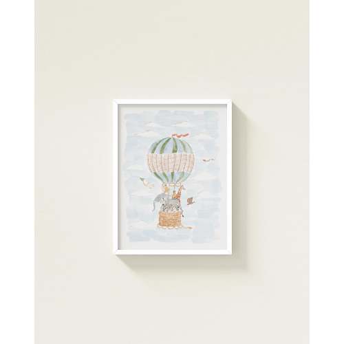 Balloon Race Framed Wall Art | Nestig