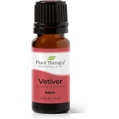Plant Therapy Vetiver Essential Oil 100% Pure, Undiluted, Natural Aromatherapy, Therapeutic Grade 10 mL (1/3 oz)