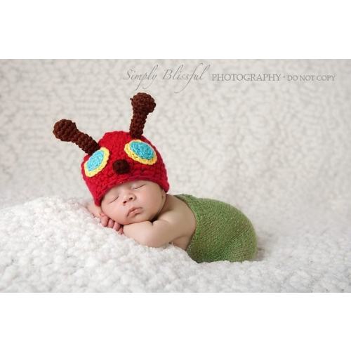 Baby Boy Halloween Costume, Baby Caterpillar Hat, Infant Bug Costume, Kids And Baby Halloween, Insect Baby Hat, Photography Outfit, Worm