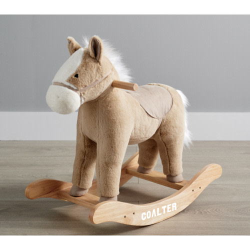 Horse Plush Nursery Rocker with Sound