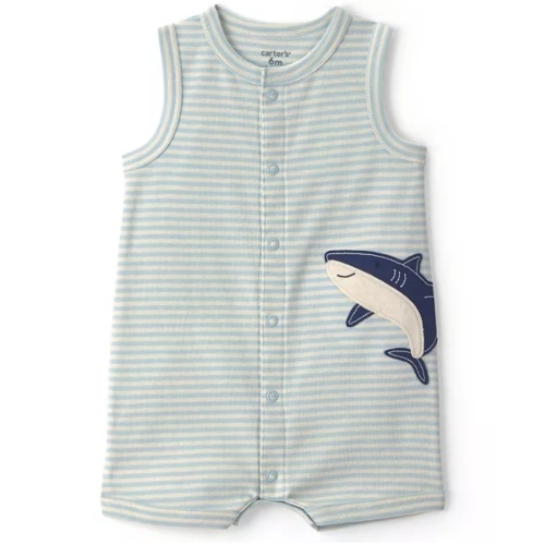 Baby Boys' Cotton Snap Up Rompers