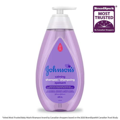 Johnson's Baby, Paraben Free, Calming Shampoo, 600 mL