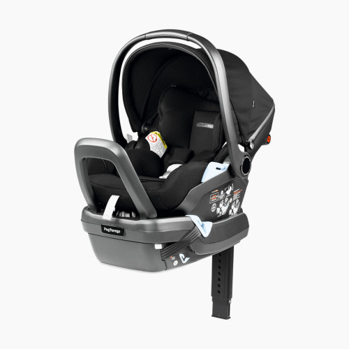 Peg Perego Primo Viaggio Lounge - Reclining Rear Facing Infant Car Seat - True Black