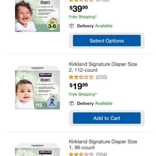 Kirkland diaper | Costco