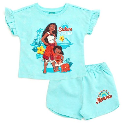 Disney Pixar French Terry T-Shirt and Shorts Outfit Set Toddler