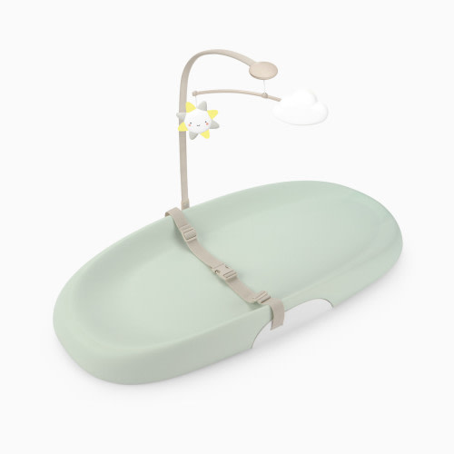 Skip Hop Nursery Style Wipe-Clean Changing Pad - Sage, 16" Width