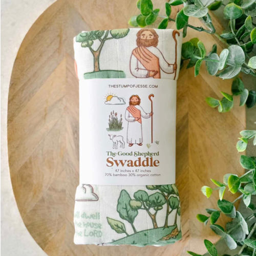 The Good Shepherd Muslin Swaddle