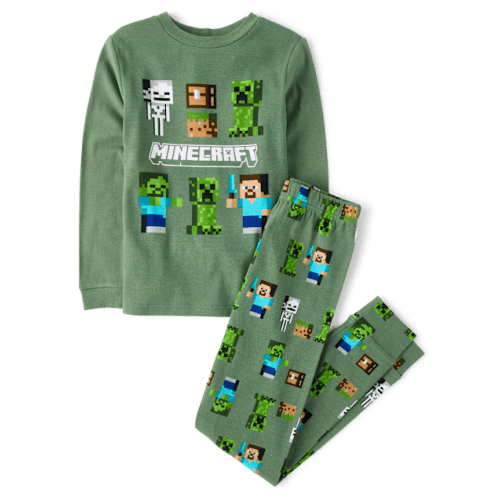 Boys Minecraft™ Snug Fit Cotton Pajamas - Multi