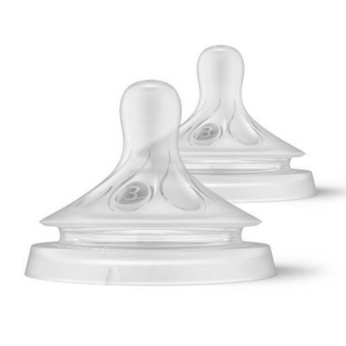 Philips Avent Natural Response Nipples - Medium Flow - Flow 3 - 2pk