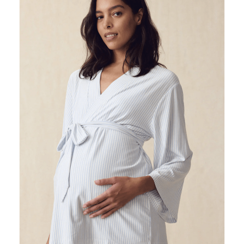 LAKE | Women | DreamModal™ Pajamas | Fog Maternity Kimono Bundle