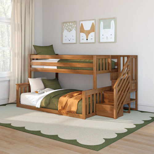 Twin over Full Low Bunk Bed