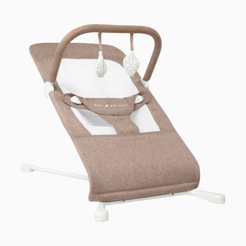 Baby Delight Highland Organic Portable Bouncer - Organic Mocha