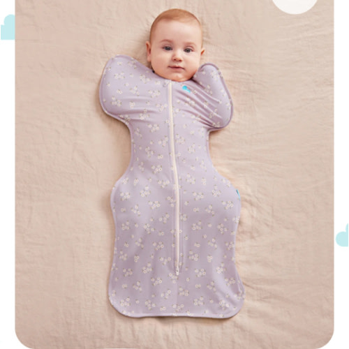 Swaddle Up™ 1.0 TOG Cotton Lilac Meadow