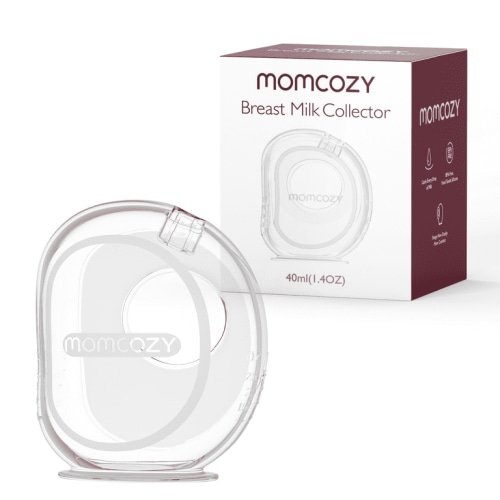 Momcozy Milk Collector for Breastmilk, Silicone Breast Milk Shells