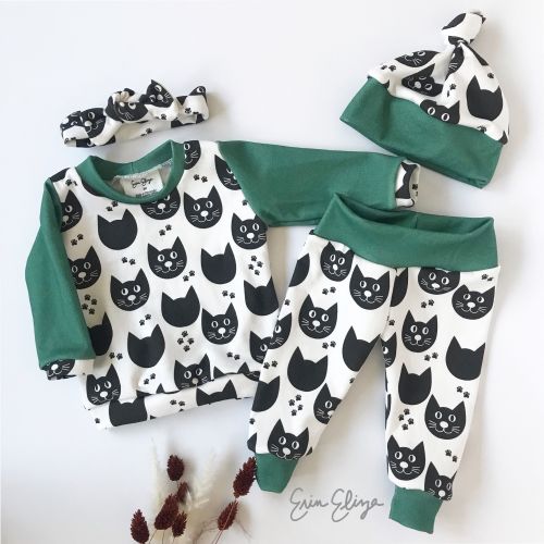 Cat Baby Outfit: Gender Neutral Clothing Set
