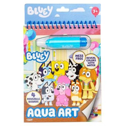 Bluey Aqua Art Friends Forever