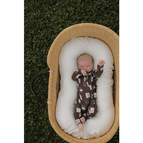 Bamboo Zip Pajamas | With Love from AZ