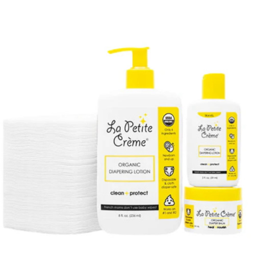 Organic French Diaper Care - Gift Set (disposable Pads)