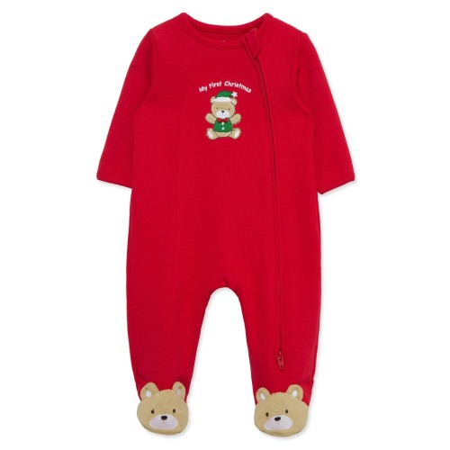 Kids' Holiday Bear Footie