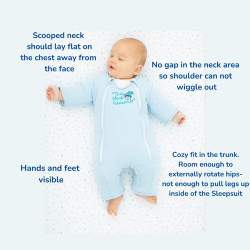 Cream Baby Merlin’s Magic Sleepsuit | Soft 100% Cotton Infant Sleepsuit
