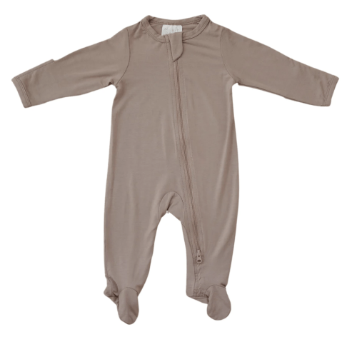 Dusty Rose Bamboo Sleeper | 223 Baby Co