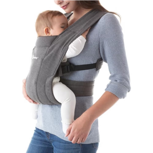 Embrace Newborn Baby Carrier - Heather Grey | Ergobaby