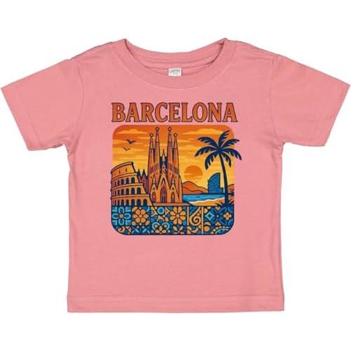 inktastic Barcelona Spain City Baby T-Shirt