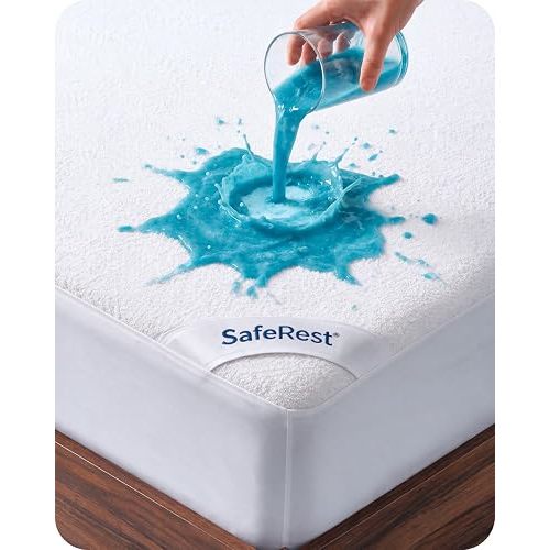 SafeRest Waterproof Twin Size Mattress Protector
