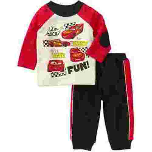 Newborn Baby Boy Long Sleeve T-Shirt and Pant 2pc Outfit Set