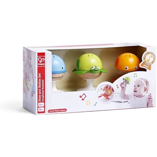Hape Put-Stay Rattle Set