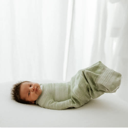 Bamboo Blend Mint Swaddle Sleep Sack – Swaddelini