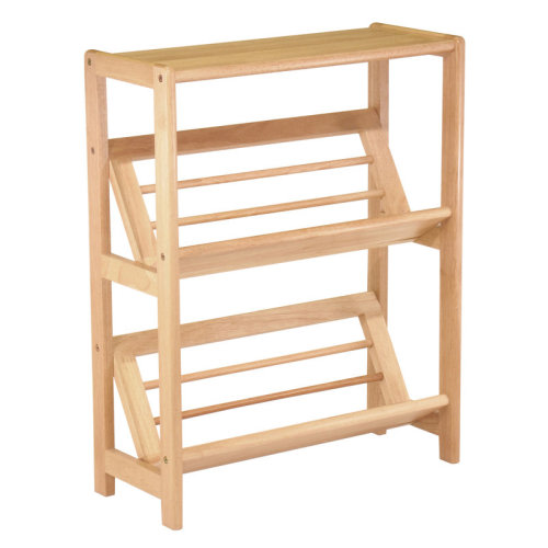 Red Barrel Studio® Calfee Tilted Standard Bookcase & Reviews | Wayfair