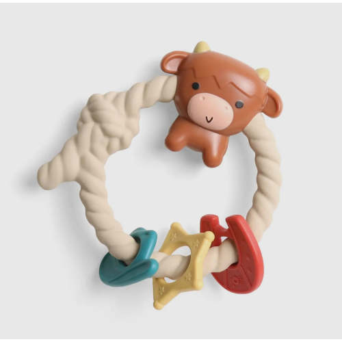 Highlander baby rattle teether