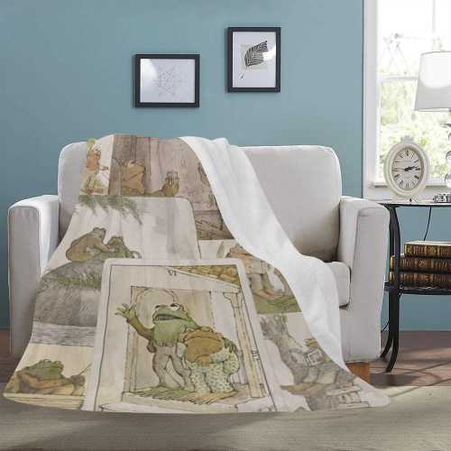 HUGE BEST PRICE Frog and Toad Fleece Travelling Birthday Gifts Mothers Fathers Day