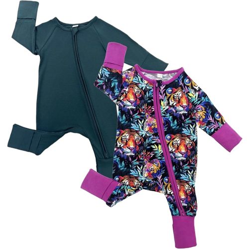 Bow Dream Baby Bamboo Rayon Romper Girl Footless Viscose Newborn Infant Footie Outfits Mitten Cuffs Toddler Boy Clothes