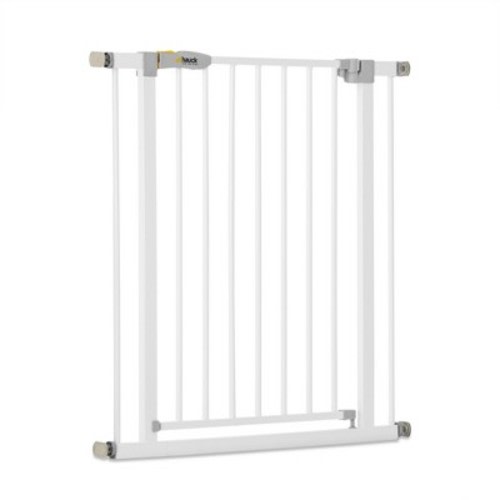 hauck Open N Stop Pressure Fit Baby Safety Gate for Openings 29 to 31", White