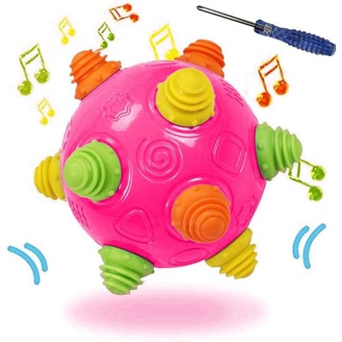 Toddler's Music Dancing Shake Ball - Move, Crawl, Bounce, Sensory Learning for Kids and Babies, Fun Gift for Both Boys and Girls