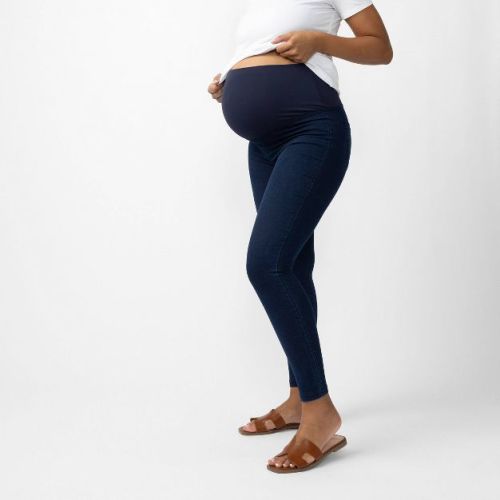 Ingrid & Isabel Everyday Maternity Jegging - Dark Indigo L