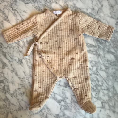 Zara 1-3m onesie footie
