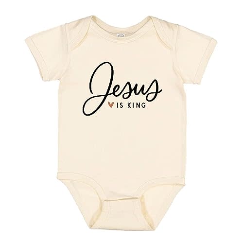 Jesus is King Baby Infant Bodysuit