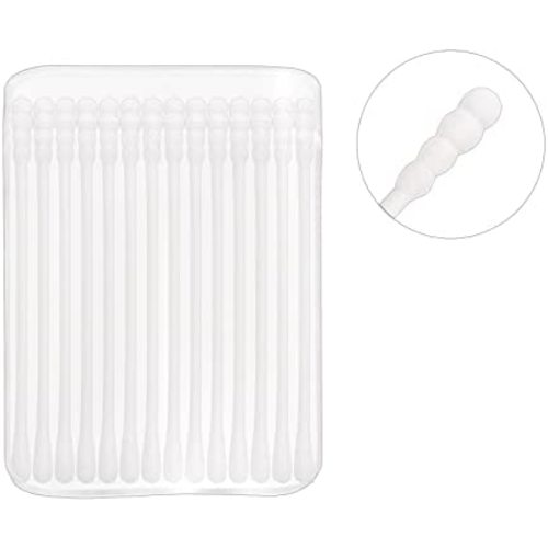 1000pcs Round&Spiral Head safety cotton swabs for Baby Ear Nose Clean, for Newborn, Babies, Kids, Children
