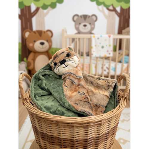 Darling Little Otter Lovey Blanket / Ultra Soft Plush Otter Toy