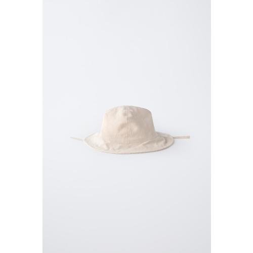 LINEN HAT - Light beige | ZARA United States