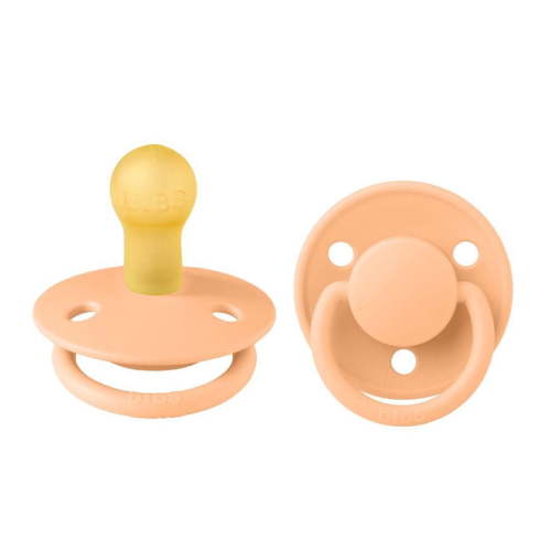BIBS Pacifiers – De Lux | BPA-Free Natural Rubber Baby Pacifier | Made in Denmark | Set of 2 Soothers (0-6 Months Natural Rubber) - Walmart.ca