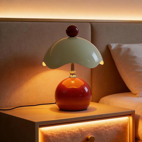Eggshell Ambient Table Lamp,  Cozy Warm Glow Lamp, Unique Bedroom Decor, Soft Mood Lighting, Gift for Home Lovers