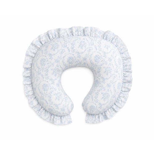 Little Mae & Co Blue Ruffle Nursing Pillow Cover – EasyTot