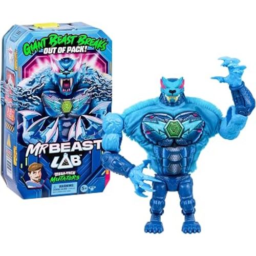MRBEAST LAB MEGA-TECH Mutator Panthar, Action Figures